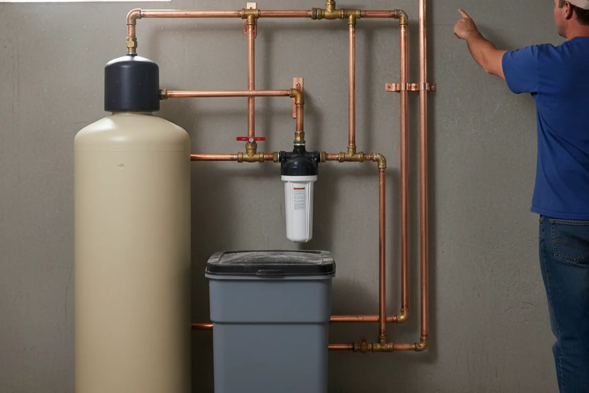 Whole-house water treatment system installed in South Easton